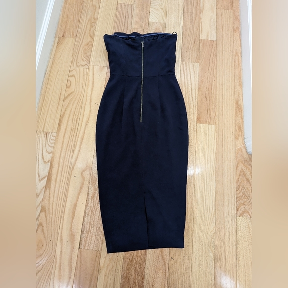 12. MISHA SANZANA DRESS IN MIDNIGHT BLUE SIZE 0 - Picture 9 of 9